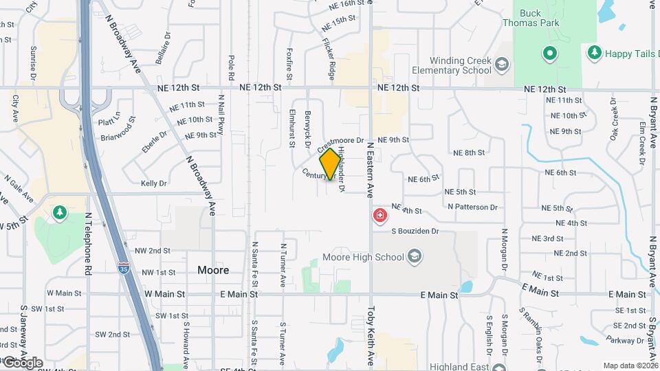 910 Craig Dr Map and Location Details