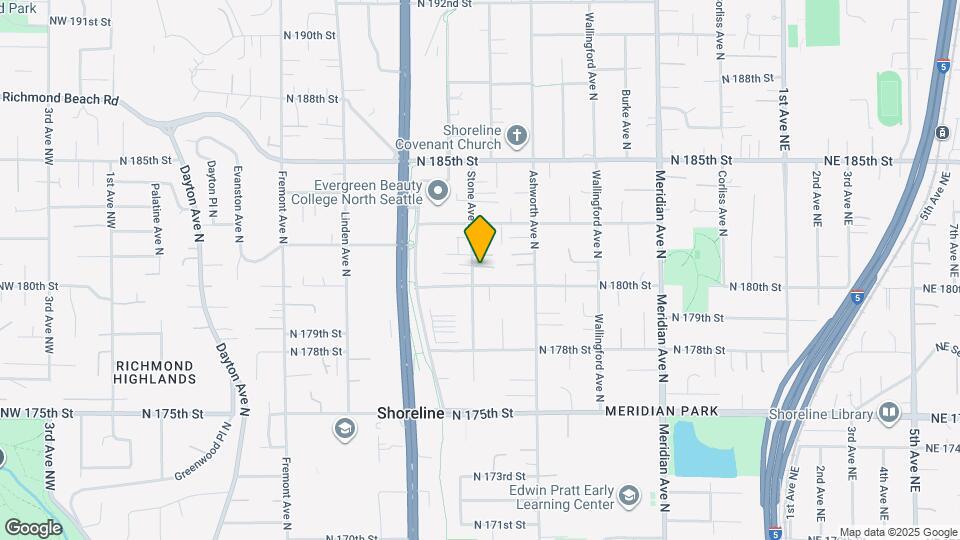 18012 Stone Ave N Map and Location Details