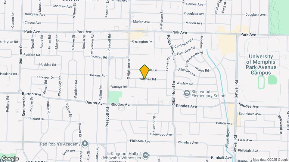 3565 Wilshire Rd Map and Location Details