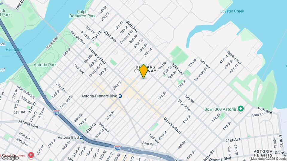 21-34 33rd St Map and Location Details