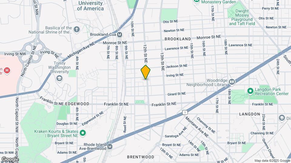 3018 12th St NE Map and Location Details