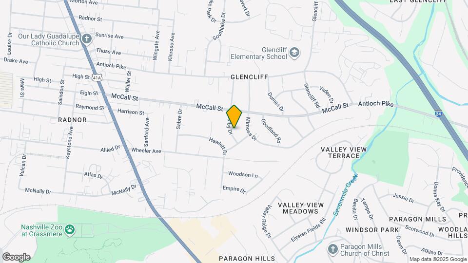 3312 Colby Dr Map and Location Details