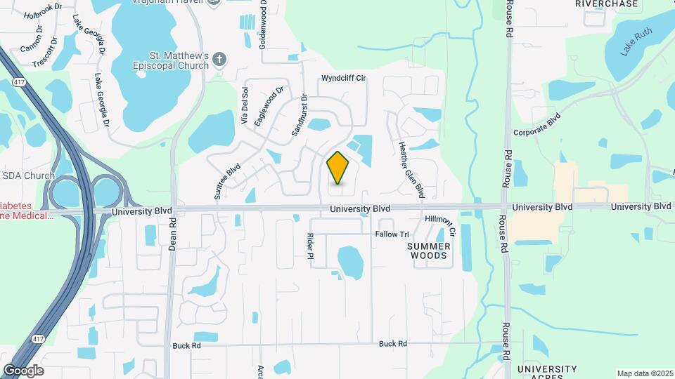 4104 Oakberry Dr Map and Location Details