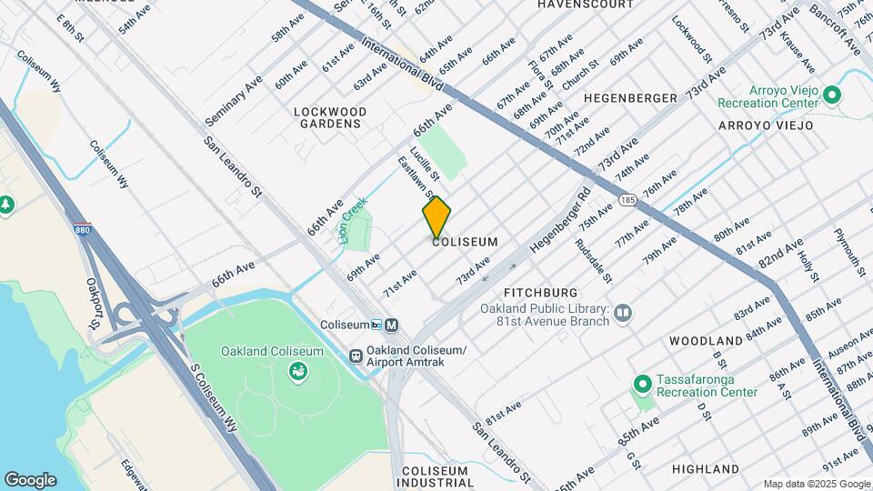 961 71st Ave Map and Location Details