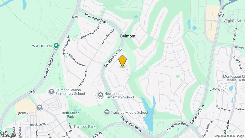 43396 Briar Creek Terrace Map and Location Details