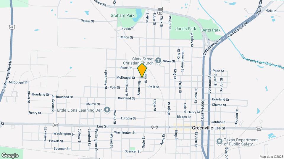 3517 McDougal St Map and Location Details