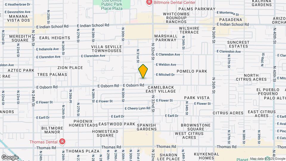 Emerald Park Condominiums Mapa y Detalles de la Ubicación