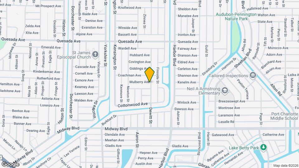 1465 Dewitt St Mapa y Detalles de la Ubicación