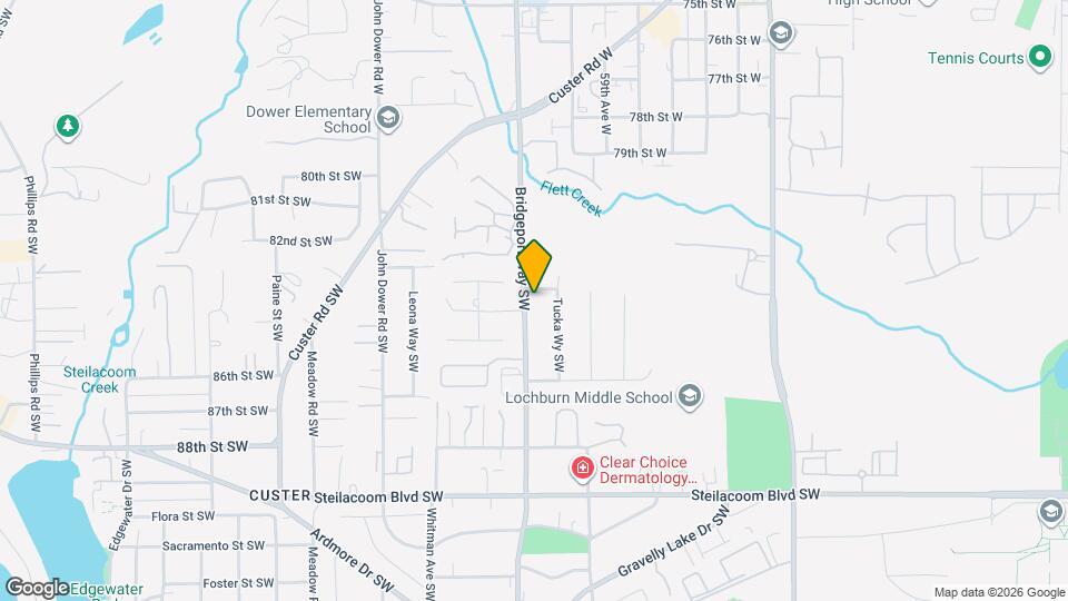 8311 Bridgeport Way SW, Unit 8311 Map and Location Details