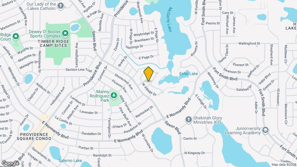 1698 E Waycross Cir Map and Location Details