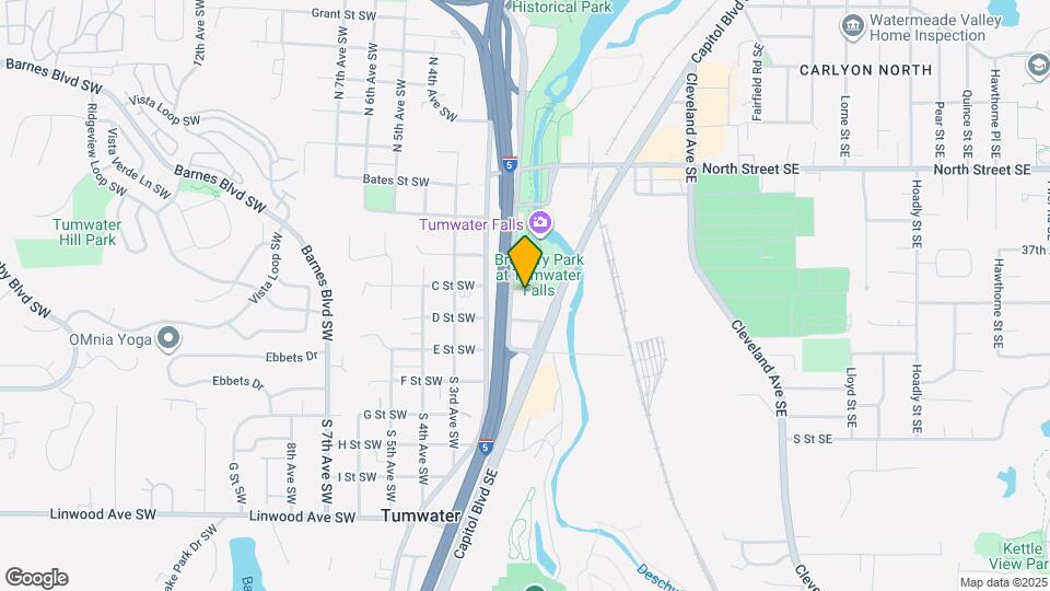 300 Deschutes Way SW Map and Location Details