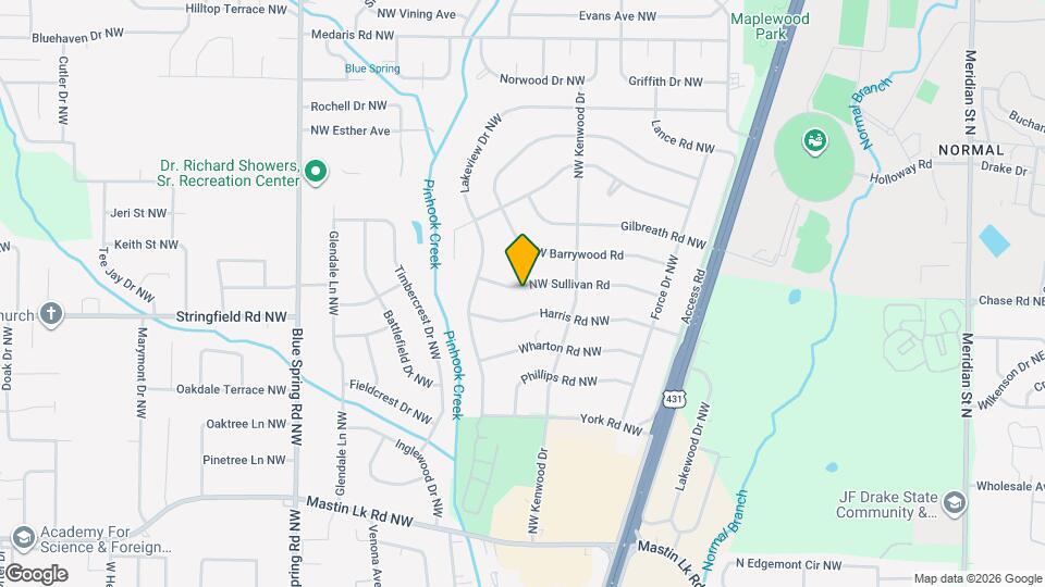 2213 NW Sullivan Rd Map and Location Details
