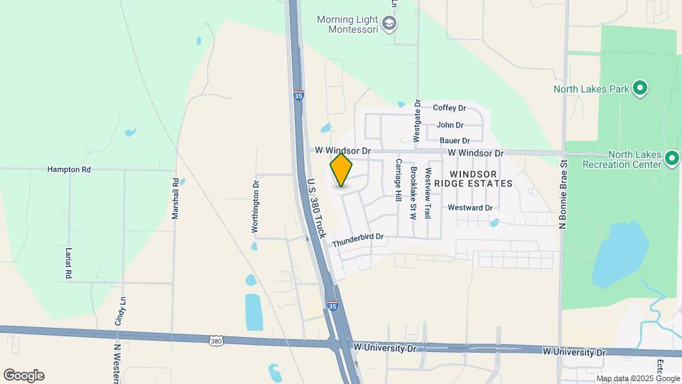 2101 Windsor Farms Dr Map and Location Details
