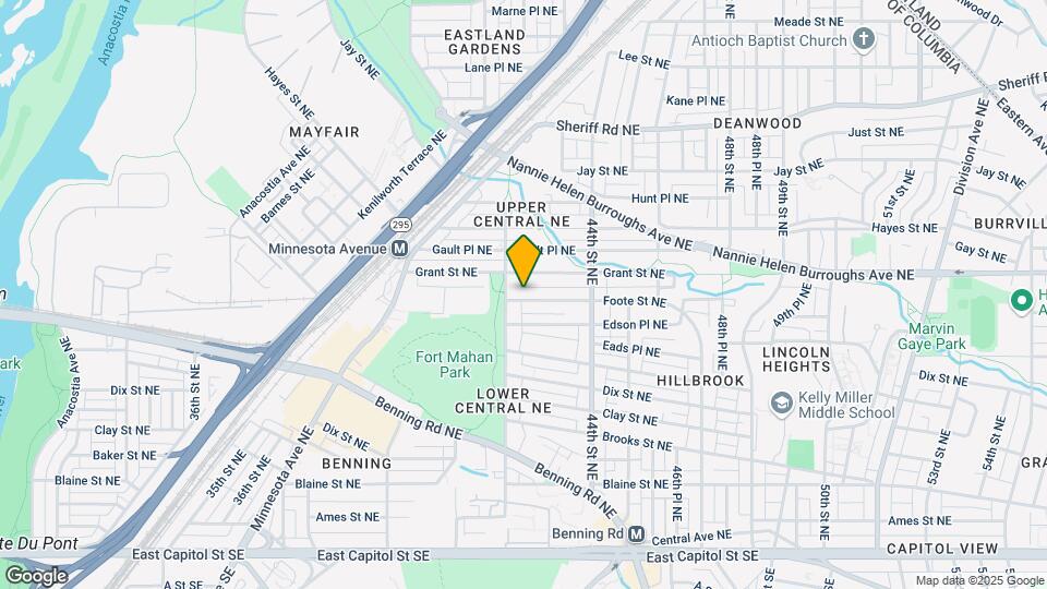4208 Foote St NE Map and Location Details