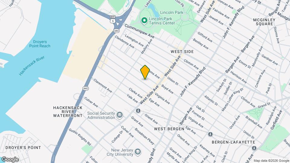 294 Virginia Ave Map and Location Details