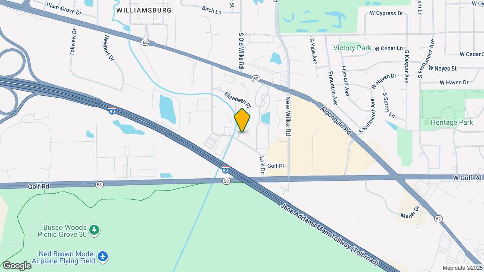 5618 Elizabeth Pl Map and Location Details