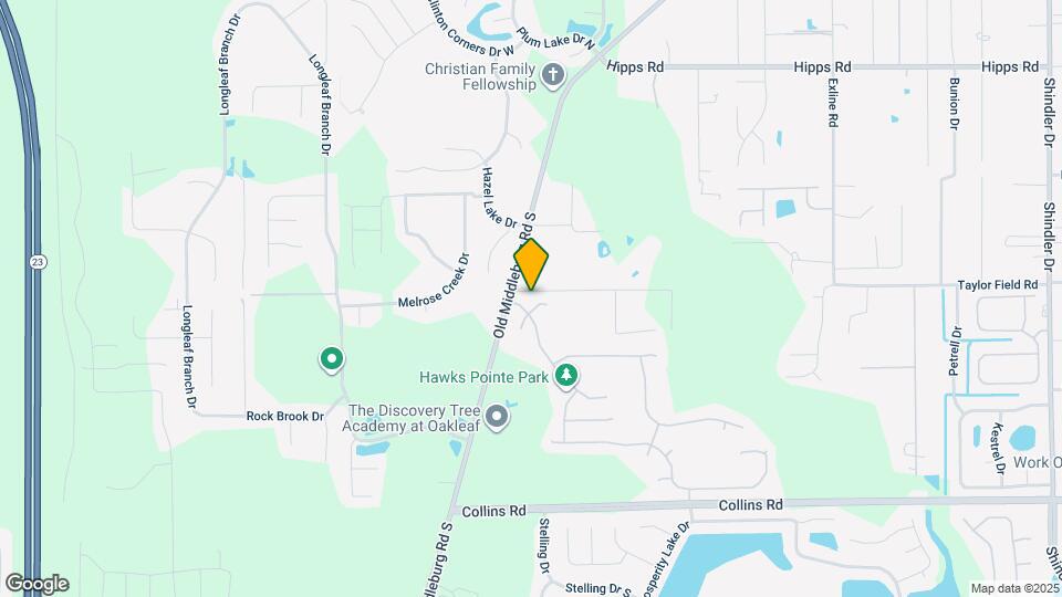 7326 Hawks Point Ct Map and Location Details