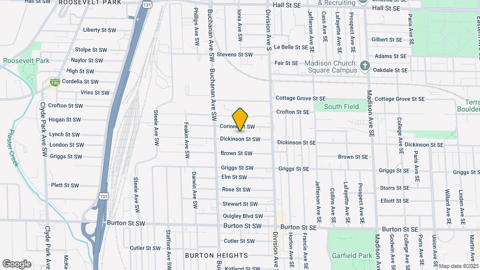 105 Dickinson St SW Map and Location Details