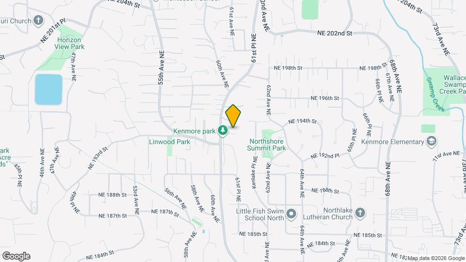 6116 NE 193rd Pl Map and Location Details