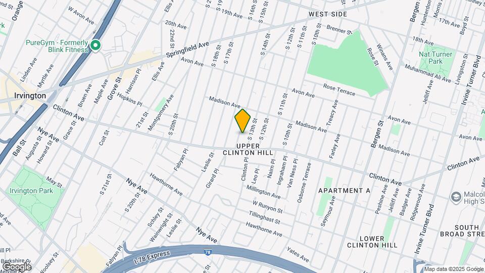 882 S 14th St Mapa y Detalles de la Ubicación