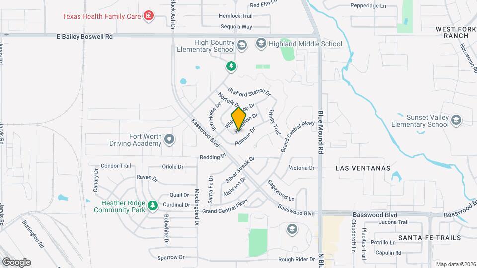 1033 Harriman Dr Map and Location Details