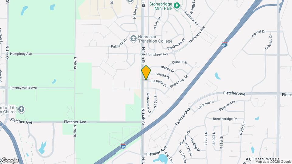 6425 Whitewater Ln Map and Location Details