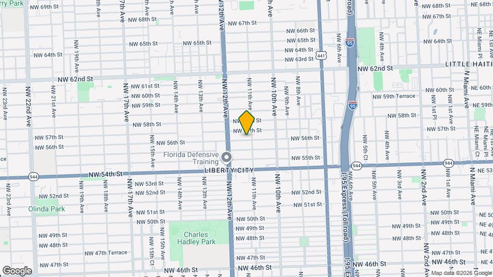 1121 NW 56th St Map and Location Details