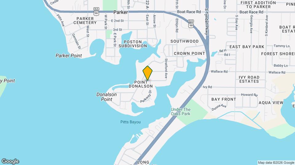 1402 Parkway Dr Map and Location Details