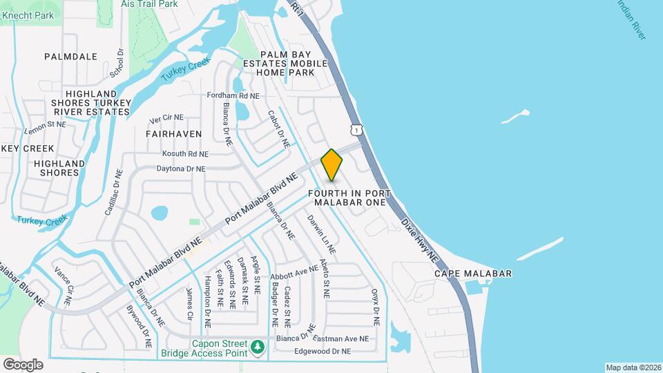 1026 Bacon Cir NE, Unit A Map and Location Details