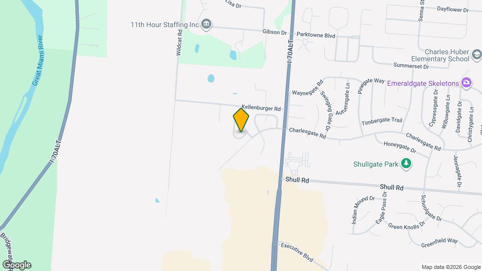 8620 Baton Rouge Dr Map and Location Details