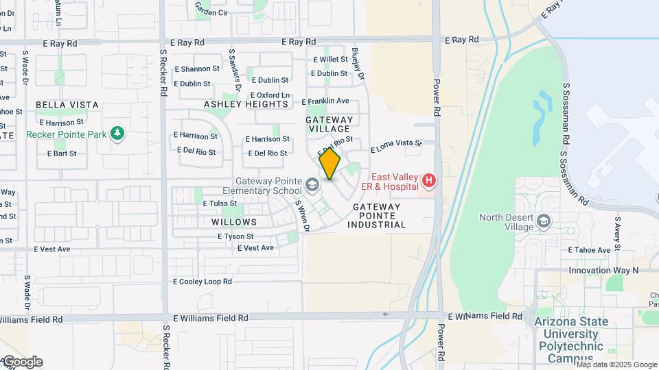 2014 S Falcon Dr Map and Location Details