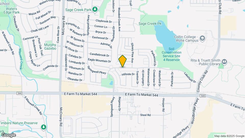 2807 Lakefield Dr Mapa y Detalles de la Ubicación