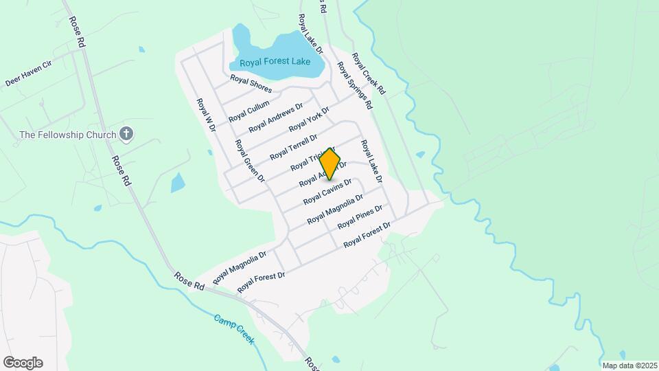 10657 Royal Cavins Dr Map and Location Details