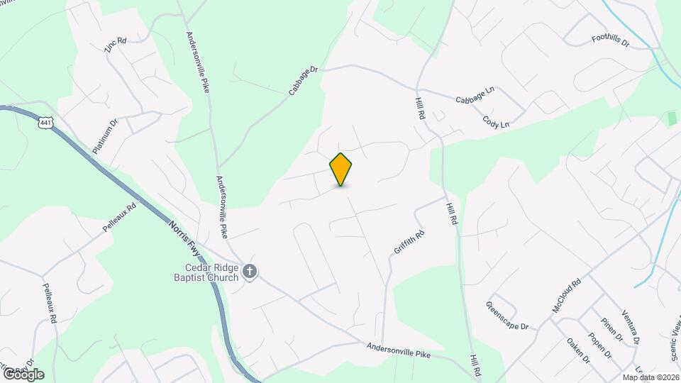 4122 Rainbow Hill Ln Map and Location Details