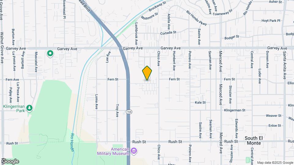 2539 Everly St Map and Location Details