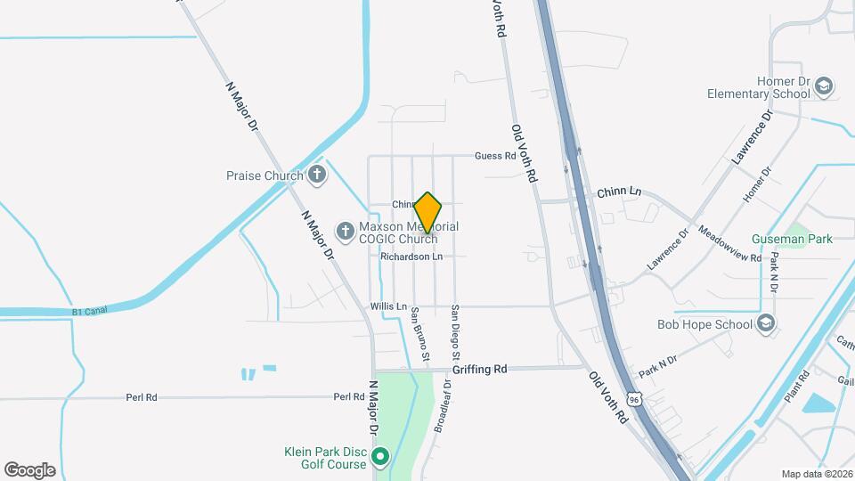 7855 San Carlos St Map and Location Details