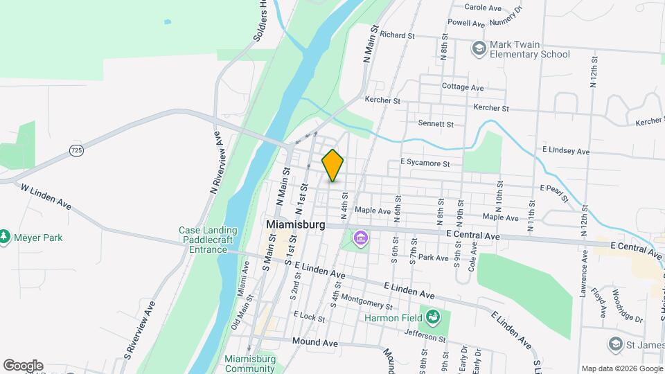 309 Buckeye St Mapa y Detalles de la Ubicación