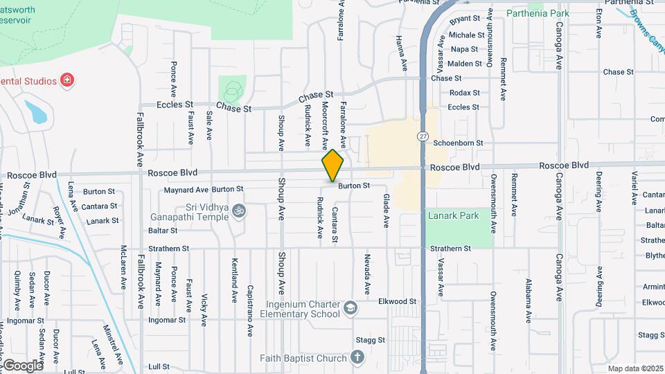 22235 Burton St Map and Location Details