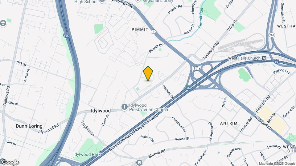 2311 Pimmit Dr, Unit 2311 Pimmit Dr. #204 Mapa y Detalles de la Ubicación