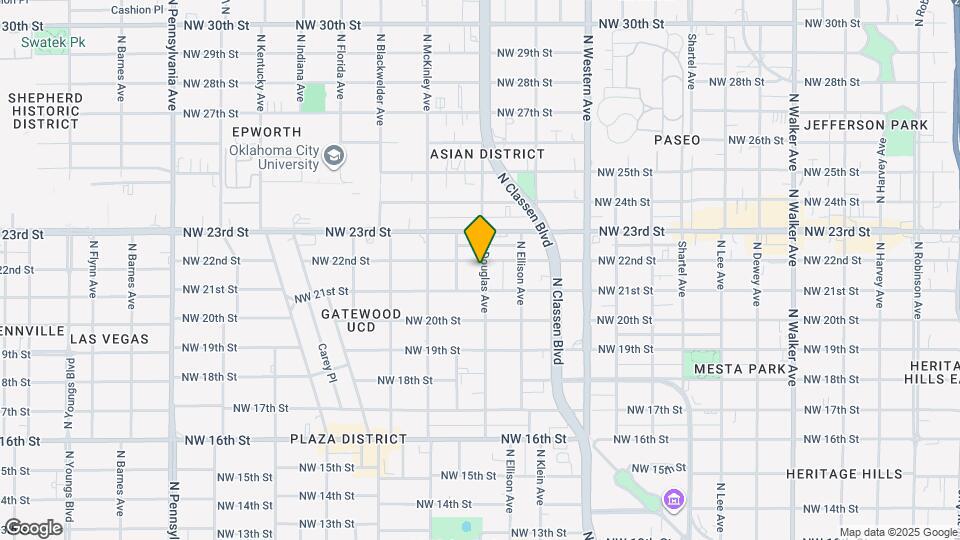 1400 NW 22nd St Map and Location Details