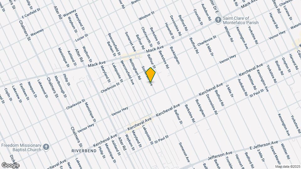 1337 Somerset Ave, Unit 1337 Somerset Map and Location Details