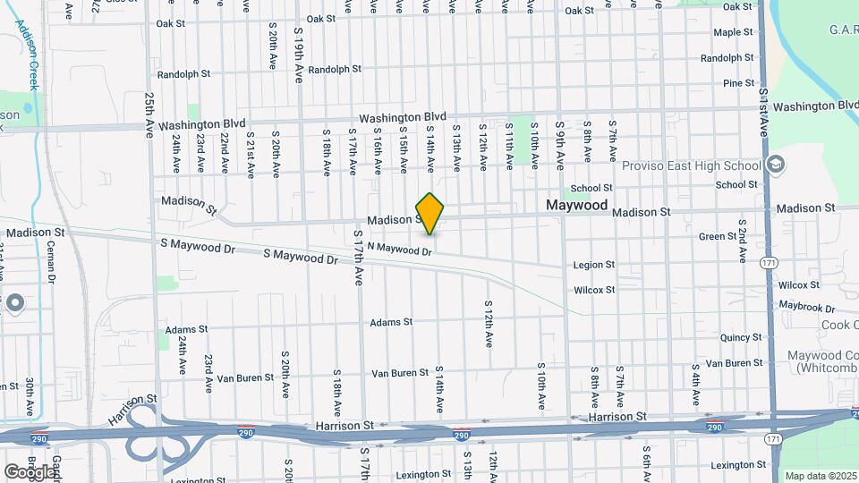 1014 S 14th Ave Map and Location Details
