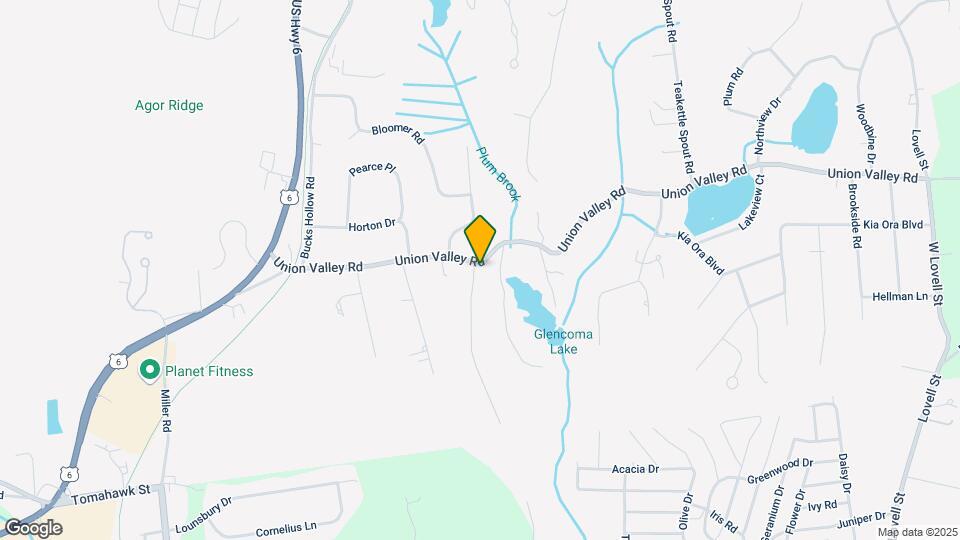 121 Union Valley Rd Map and Location Details