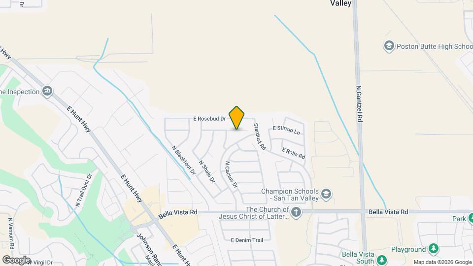 1005 E Stirrup Ln, Unit 1 Map and Location Details