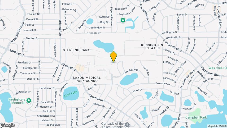 1537 Meadowlark Dr Map and Location Details