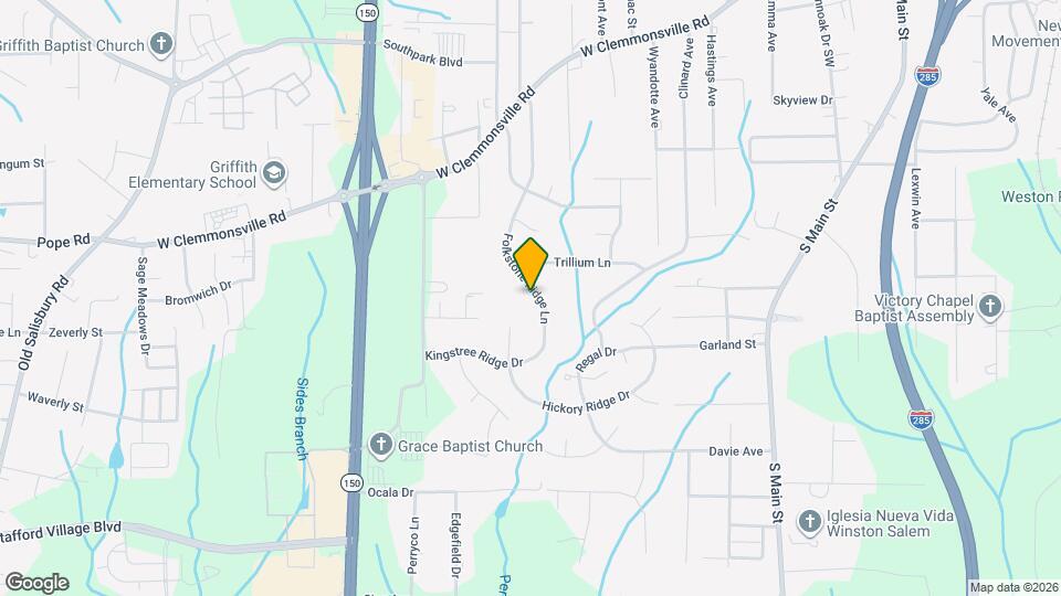 1159 Folkstone Ridge Ln Map and Location Details