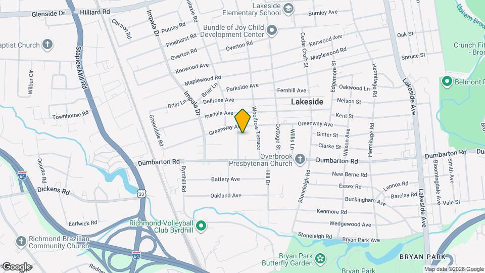 5517 Danley Ln Map and Location Details