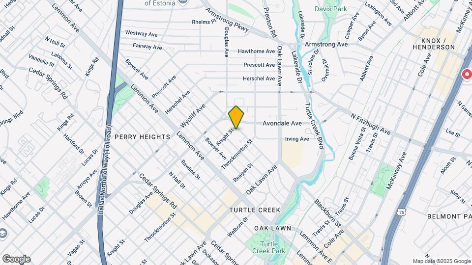 4033 Gilbert Ave Map and Location Details