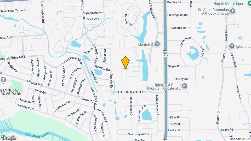 2354 Sunset Bluff Dr Map and Location Details