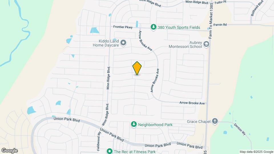 1301 Saddle Ridge Dr Map and Location Details